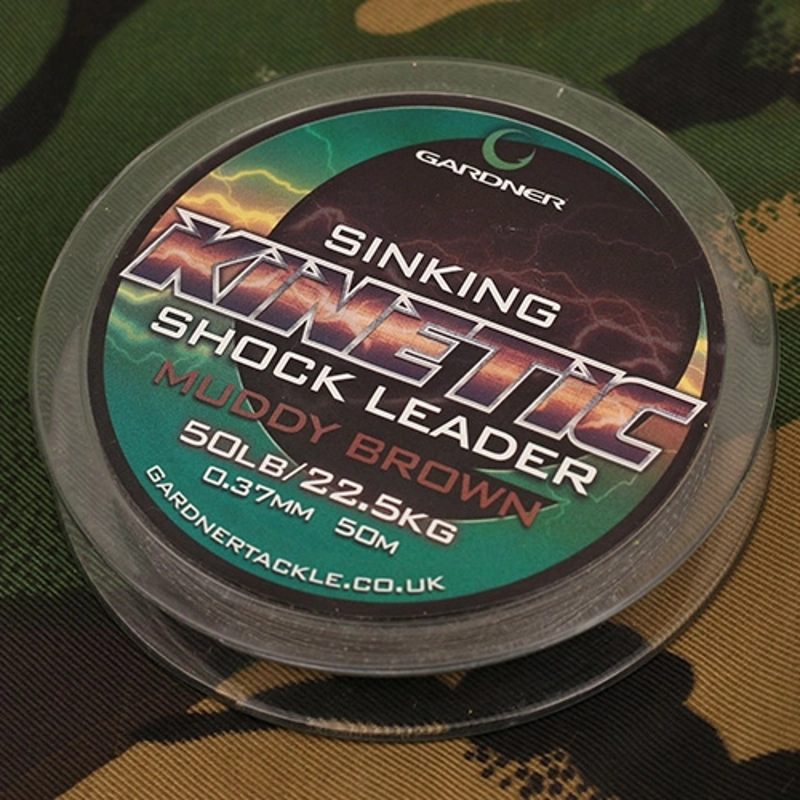 Gardner Sinking Kinetic Shock Leader 50m
